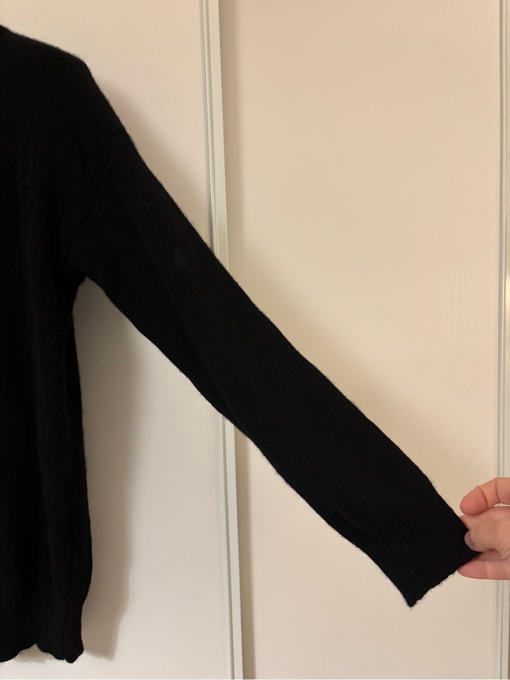 Quince Cardigan 100% Yak Wool Relaxed Fit Size Medium Androgynous Quiet Luxury - Picture 4 of 11